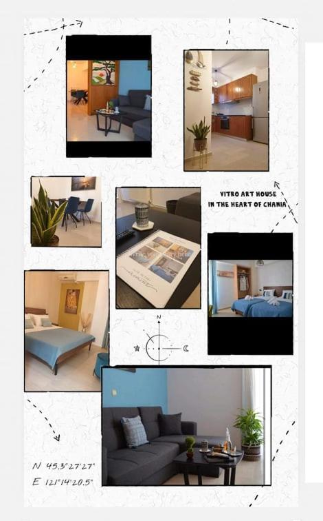 Vitro Art House-In The Heart Of Chania خانيا المظهر الخارجي الصورة